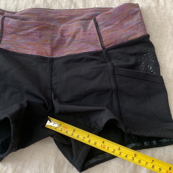 LULULEMON Black/pink shorts - Picture 6 of 7